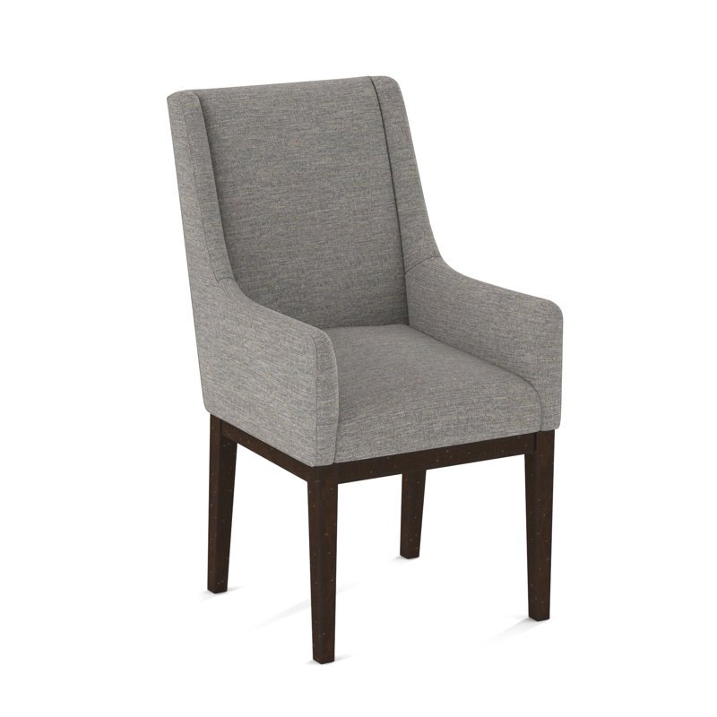 Upholstered Arm Chair, 61630-74, Black