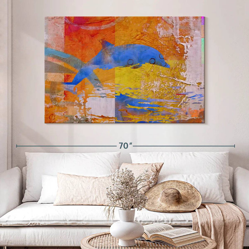 Brampt Dolphin II, 34" H x 51" W