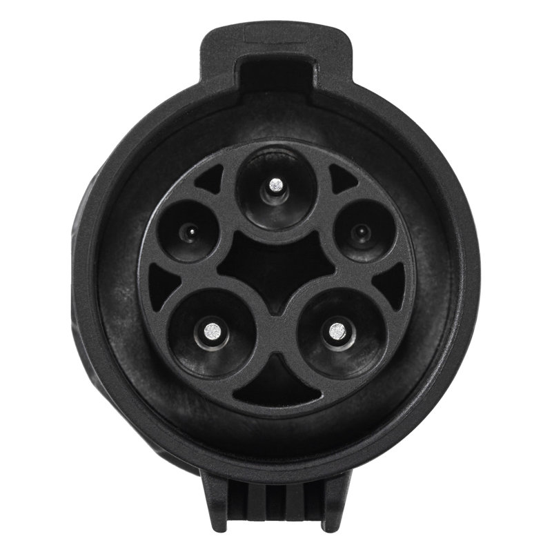 Adaptateur de charge Tesla to J1772 avec verrou - 48A maximum, sac de rangement étanche IP65 pour connecteur mural haute puissance Tesla