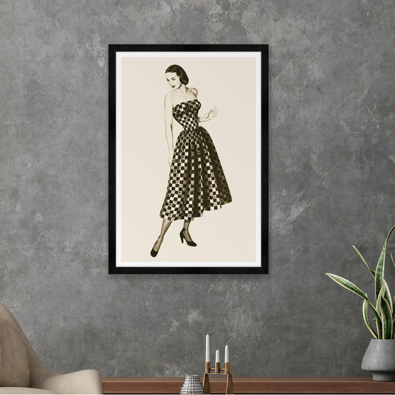 Mid Century Fashion Print