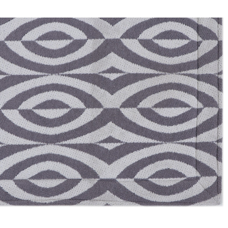 Striped Polyester Anti-Fatigue Kitchen Mat