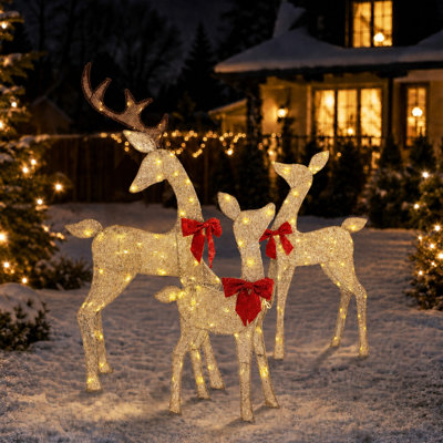 Ensemble de décorations de Noël pour l'extérieur 4,5 pi.