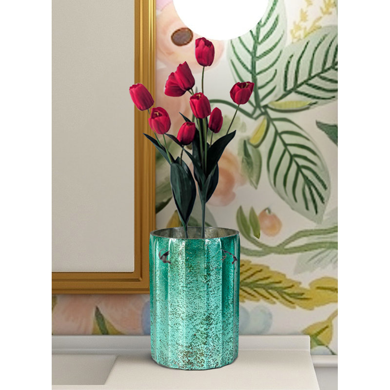 Vase de table en verre Abiona