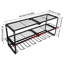 Support mural robuste pour organisateur d'outils électriques, support de rangement pour perceuse sans fil, support pour outils à batterie avec tablette de station de charge pour organisation de garage, atelier, panneau perforé, remise - 26 pouces, 7 fentes