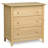 Sarah Solid Wood 33.75'' W 3 - Drawer Dresser-20803511