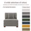 Upholstered Corduroy Armless-600771194