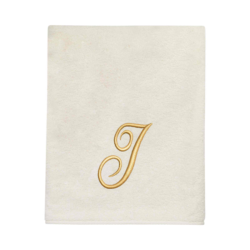 Winston Porter Zakaryan Bath Towel Letter I