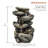 Weather Resistant Fountain with Lights-2128027363