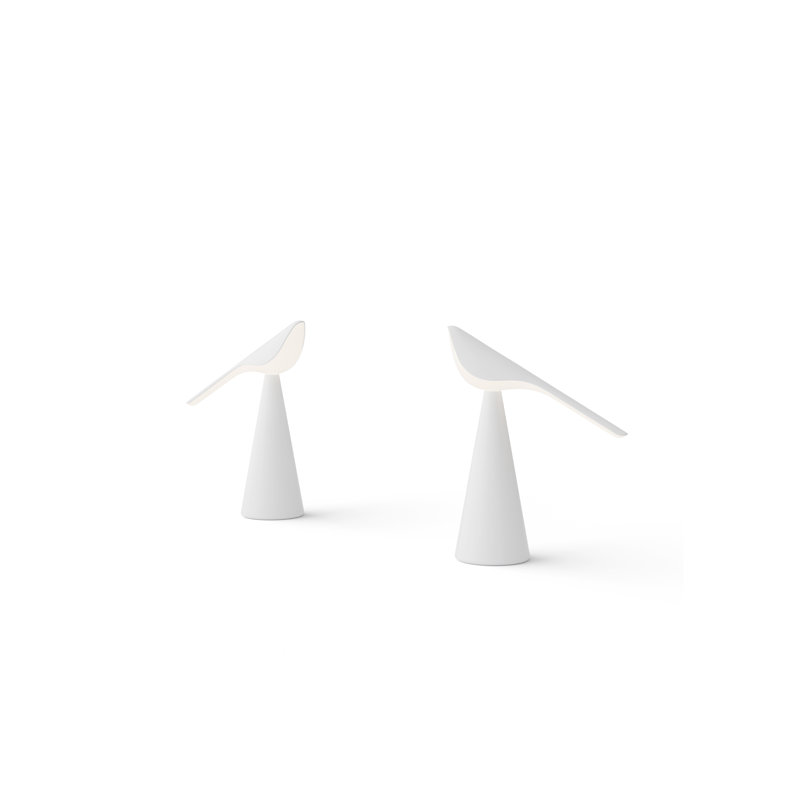 Tiki, T2 H300, Led with Battery, Matte White