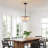 Paula 3-Light Dimmable Frosted Glass Feather Tiered Chandelier