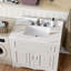 Dessus de meuble-lavabo en marbre 37 pouces-2027526774