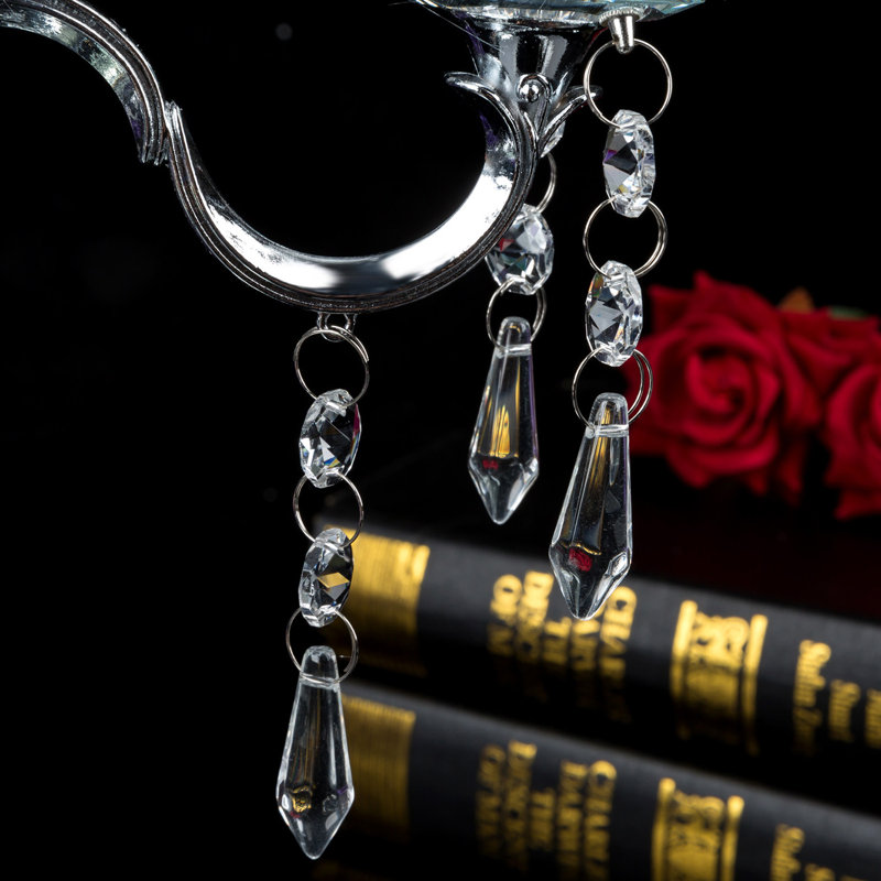 Crystal Tabletop Candelabra