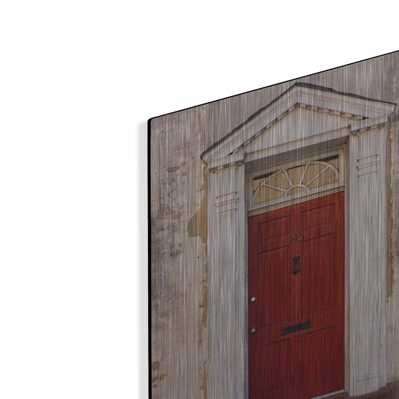 «Red Door» par AKG, H 16 po x l 12 po