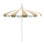 Parasol de marché rayé Tayeko