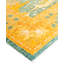 Overdyed Hand-Knotted Wool Modern-Contemporary Green Area Rug 8' 1" x 10' 10"
