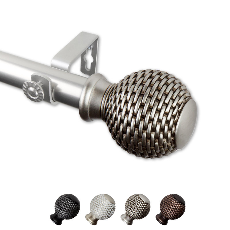 Bala 1 po simple, Nickel satiné, 120" – 170"