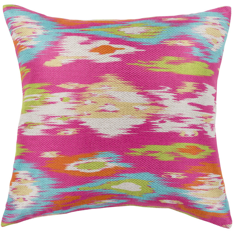 Liberty Throw Pillow, Blue, Polyester