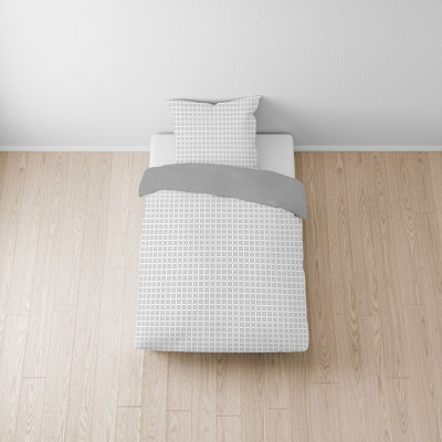 CINQUE Renforce Bettwäsche 0041702 AVIANO Cotton Geometric Duvet Cover Set with Pillowcases Included