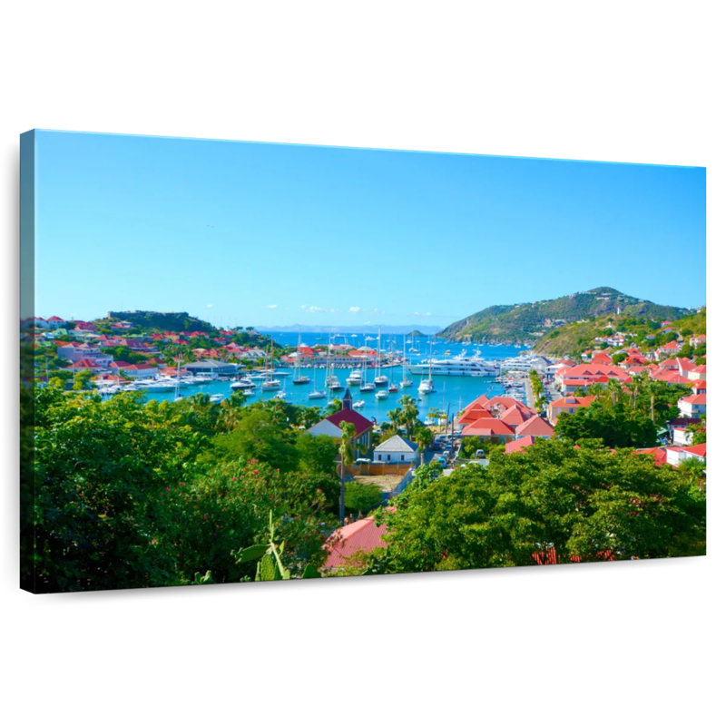 Nicci Gustavia à Saint Barthélémy, H 8 po x l 12 po