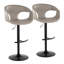 Tabouret de bar contemporain réglable
