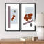 «Bohemian Mid Century Geometric Typographie VII», ensemble de 2 impressions-1471225382-1471225387