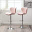 Ensemble de 2 tabourets pivotants réglables Ellston-318446117
