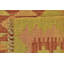 Tapis de zone one-of-kind-noué la rouille rouge/brun clair/vert 2 pi 8 po x 4 pi en laine Elland