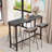Freidrick 41.4" Sintered Stone Bistro Height Dining Table-344047215
