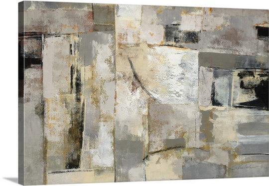Aniessa " Walking Down The Street " by Silvia Vassileva, 20" H x 30" W x 1.5" D, Canvas