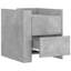 Radhiya 45cm W Manufactured Wood Bedside Table-182530011