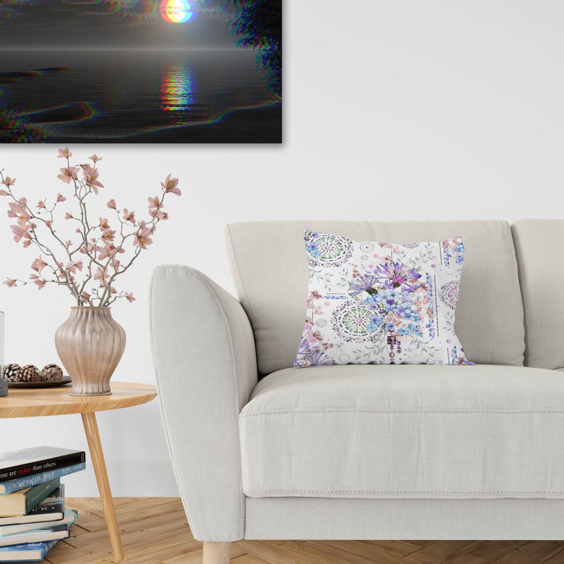 Housse et insert de coussin extérieur d'extérieur, 26 po x 26 po