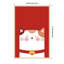 «Good Luck Charm Cat» par Inkeles, impression sur bois encadrée-1299889595