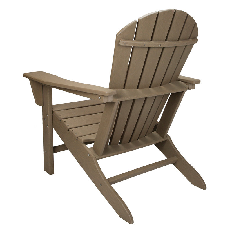 Outdoor Adirondack Chair, Brown