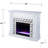 Minogue Darvingmore Color Changing Fireplace with Marble Tiling
