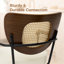 Tabouret de bar pivotant avec dossier rembourré et large de 17,7 po Kissena-131976828