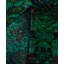 Overdyed Hand-Knotted Wool Modern-Contemporary Green Area Rug 9' 1" x 11' 9"