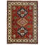 9'X12' Oriental Area Rug in Burgundy