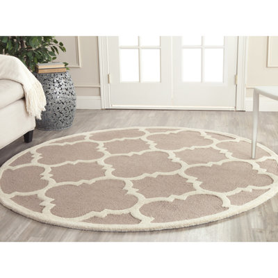 Cannen Hand Tufted Wool Geometric Rug