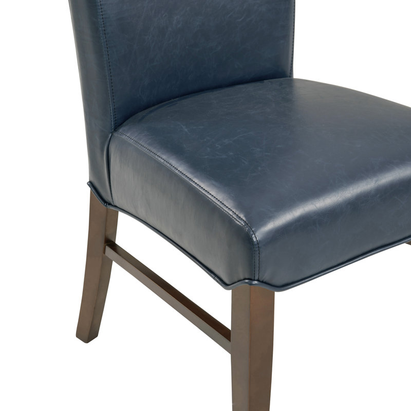 Liliana 19.5'' H Upholstered Dining Parsons Chair, Vintage Blue