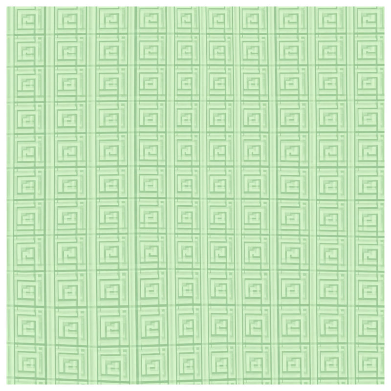 Housses de couette vertes à motif grec, Queen