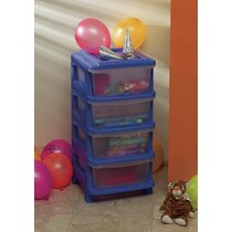 Blue Storage Carts Storage Drawers You'll Love in 2023 - Wayfair