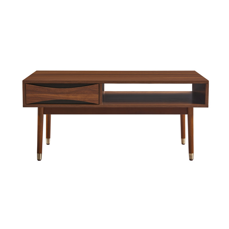 Aquebogue Four Leg Coffee Table with Storage