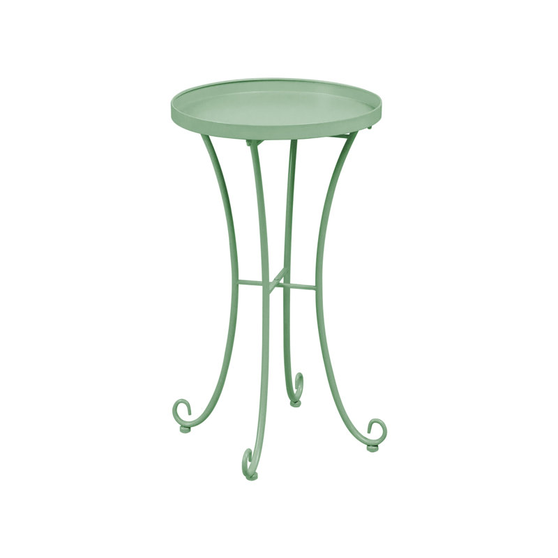 Bistro Set CAVINIA Metal Green, Green