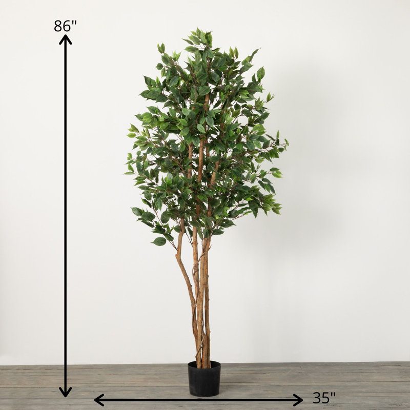 Ficus artificiel 86 po en pot