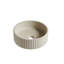 Lavabo en microciment 14 po Lumi, sans armoire, sans robinet, couleur beige-135653586