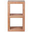 Littleton 88 cm H x 50 cm W Solid Wood Cube Bookcase