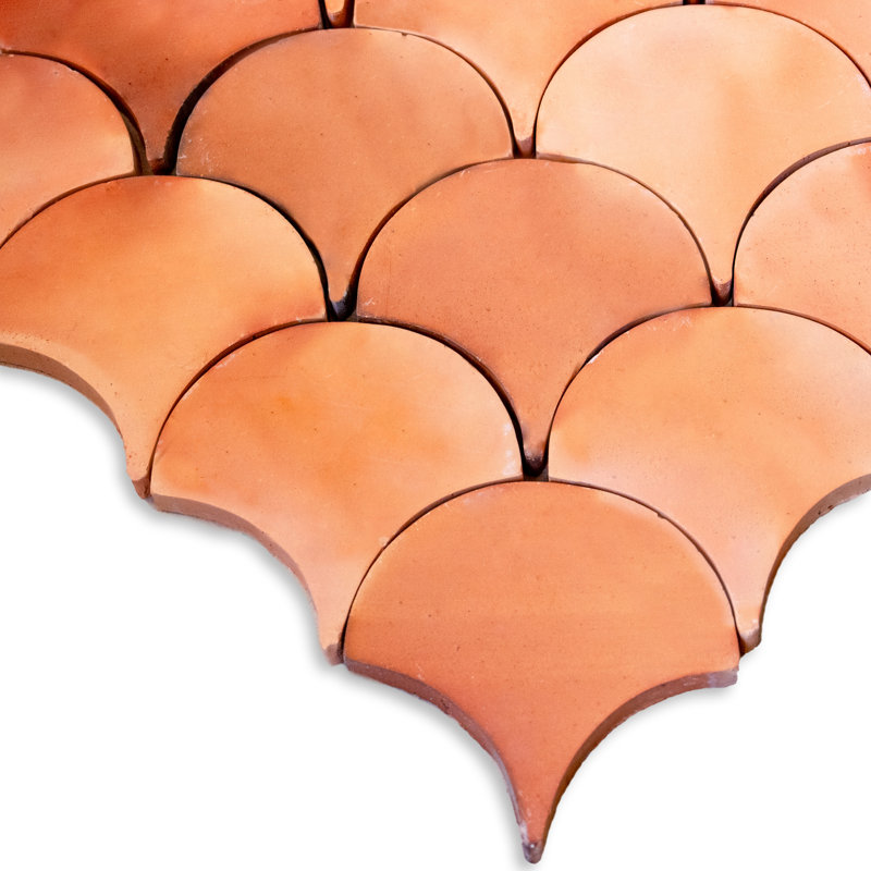 Natural Terracotta Fish Scale 