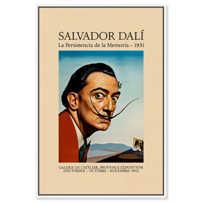 Salvador Dali Persistence Canvas Famous Art Prints by Art Remedy