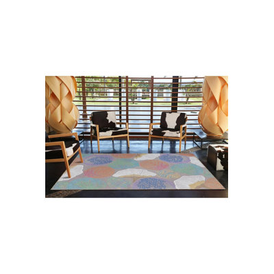 Tree Leaf Woven Based Washable Carpet