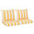 Yellow White Stripes